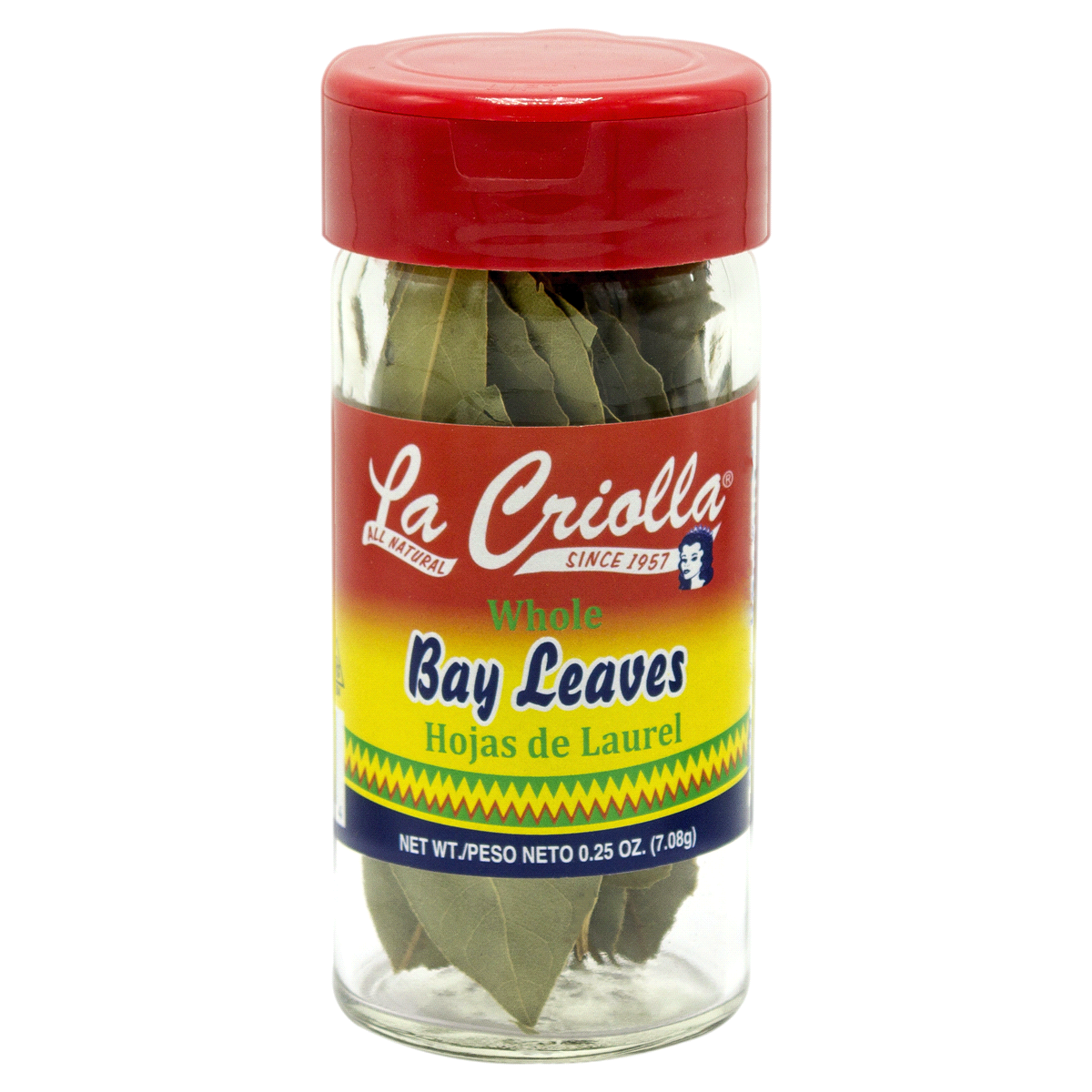 slide 1 of 9, La Criolla Whole Bay Leaves, 0.25 oz