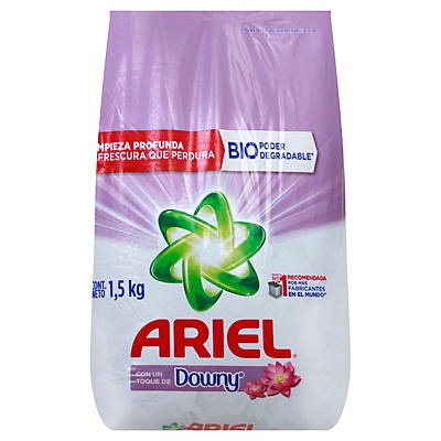 slide 1 of 1, Ariel with Downy Powdered Laundry Detergent, 1.5 kg