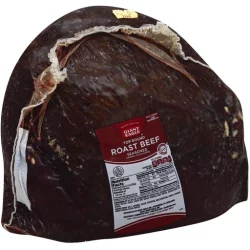 Giant Eagle Seasoned Roast Beef Top Round, Deli Sliced