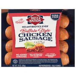 Dietz & Watson Pork Free Buffalo Style Chicken Sausage 10 oz