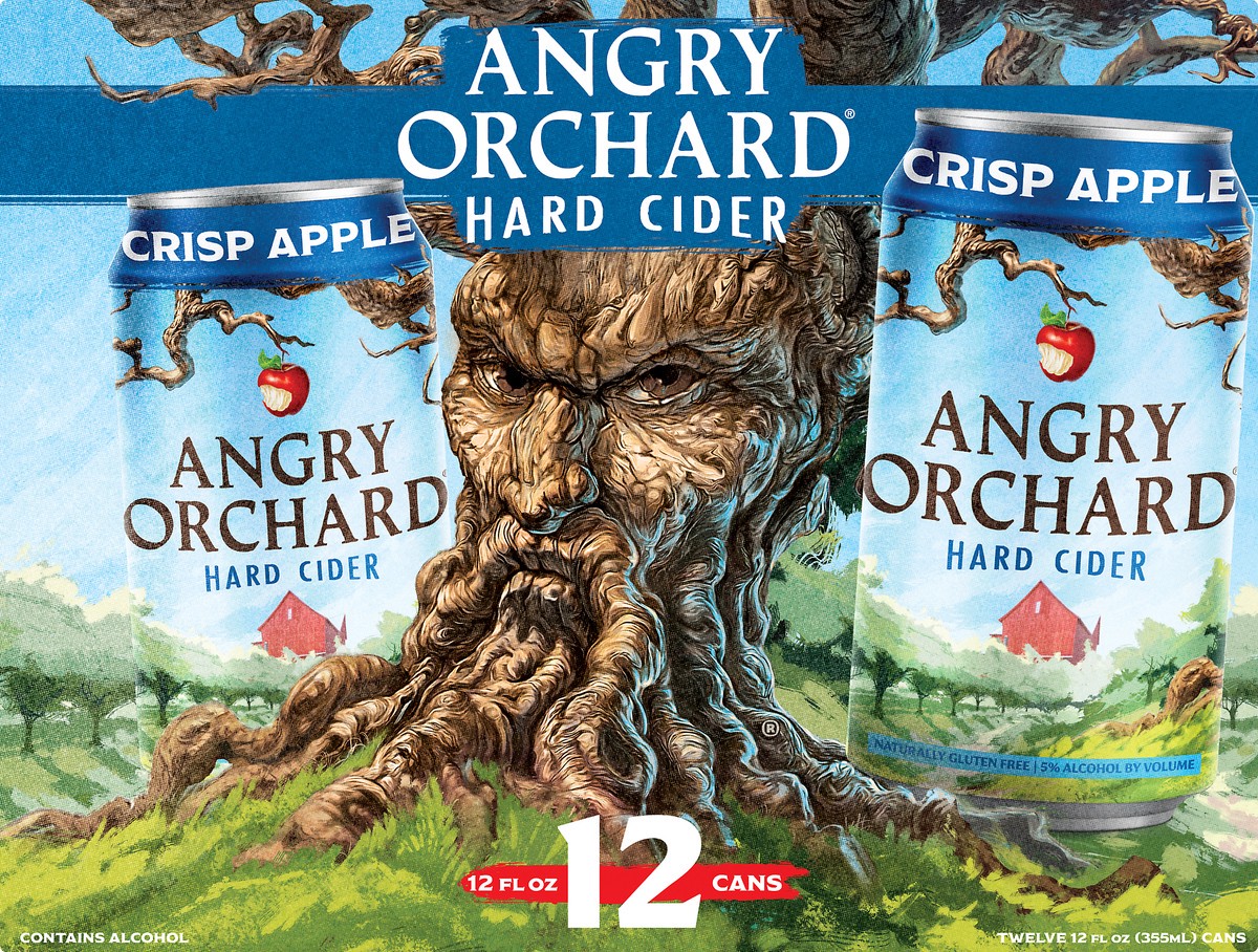 slide 4 of 7, Angry Orchard Hard Cider, 12 ct; 12 oz