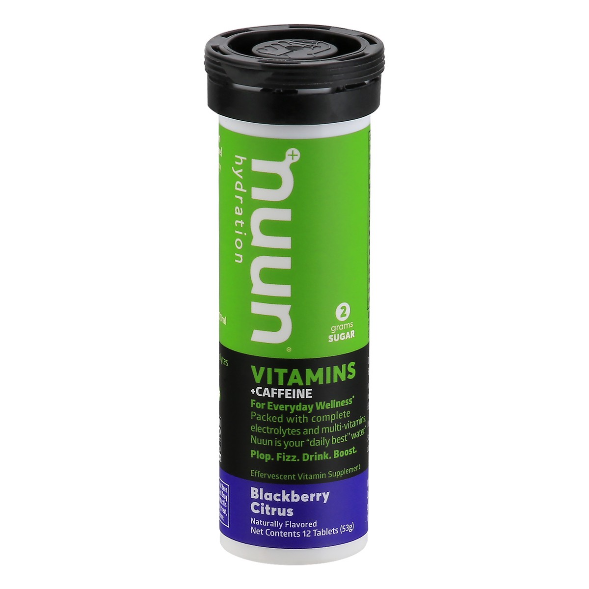 slide 11 of 12, Nuun Hydration Tablets Blackberry Citrus Vitamins + Caffeine - 12 ct, 12 ct