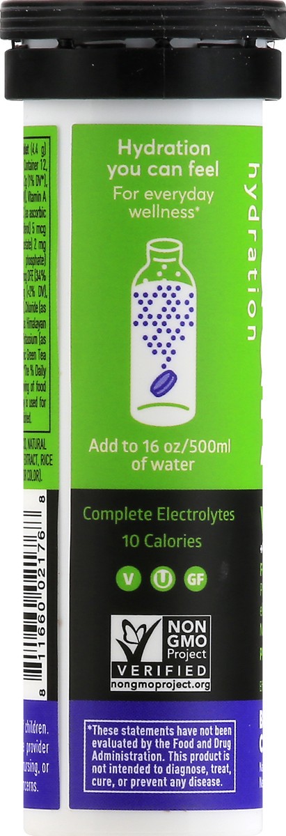 slide 9 of 12, Nuun Hydration Tablets Blackberry Citrus Vitamins + Caffeine - 12 ct, 12 ct