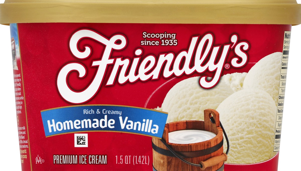 slide 4 of 4, Friendly's Friendlys Homemade Vanlla Ic, 48 fl oz