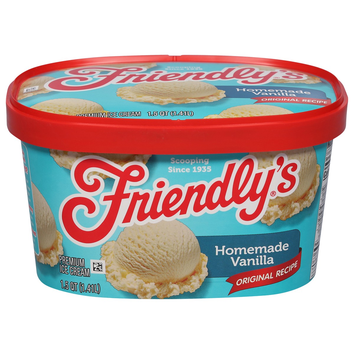 slide 1 of 4, Friendly's Friendlys Homemade Vanlla Ic, 48 fl oz