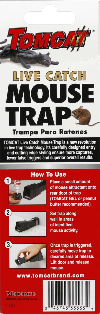 slide 2 of 6, Tomcat Mouse Trap, Live Catch, 1 ct