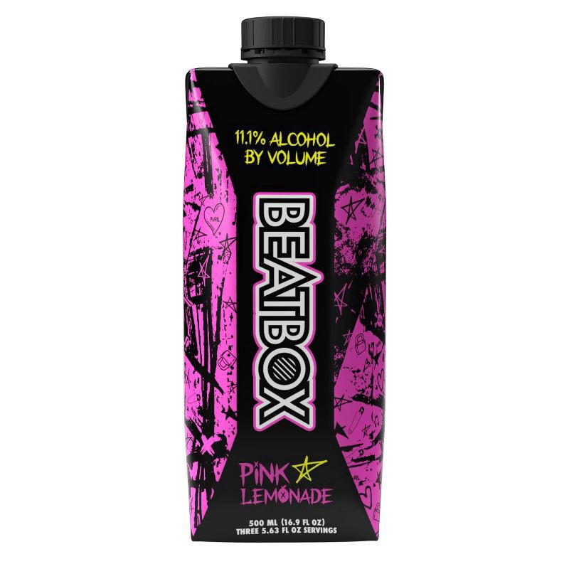 slide 1 of 4, BeatBox Pink Lemonade Party Punch, 16.9 fl oz