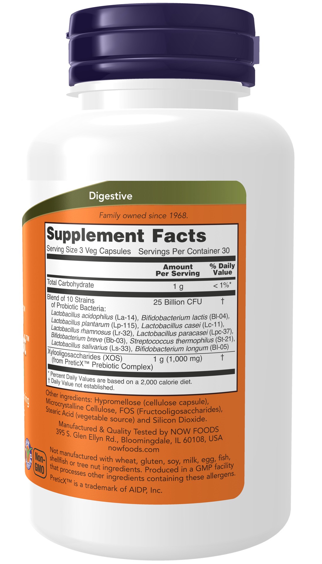 slide 4 of 4, NOW Probiotic-10™ & Bifido Boost™ - 90 Veg Capsules, 90 ct