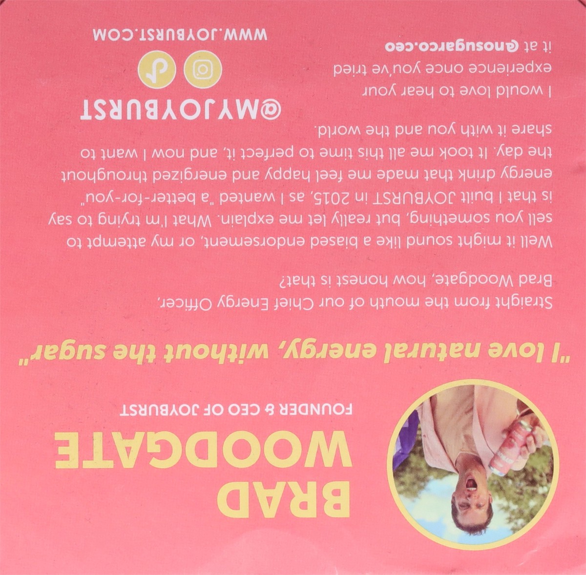 slide 3 of 9, No Sugar Company Joyburst Frose Rose Energy Drink- 4 ct, 4 ct