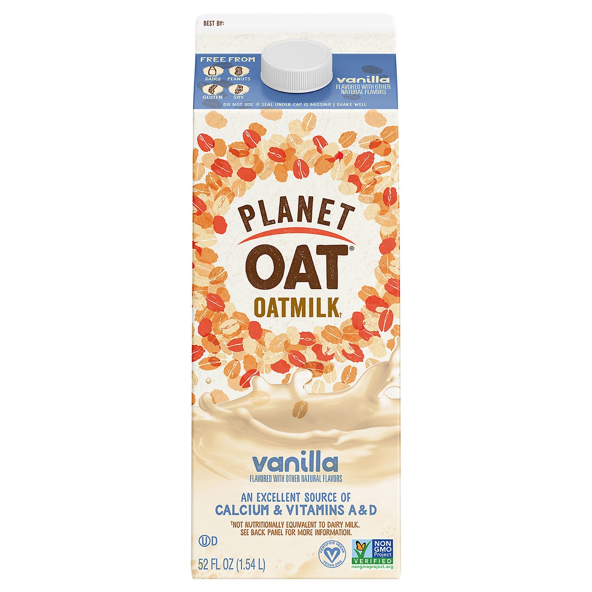 slide 1 of 13, Planet Oat Vanilla Oatmilk, 52 oz, 52 fl oz