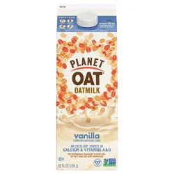 Planet Oat Vanilla Oatmilk, 52 oz