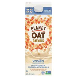 Planet Oat Vanilla Oatmilk, 52 oz