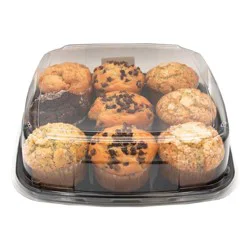 Variety Pack Jumbo Muffins - 9 ct