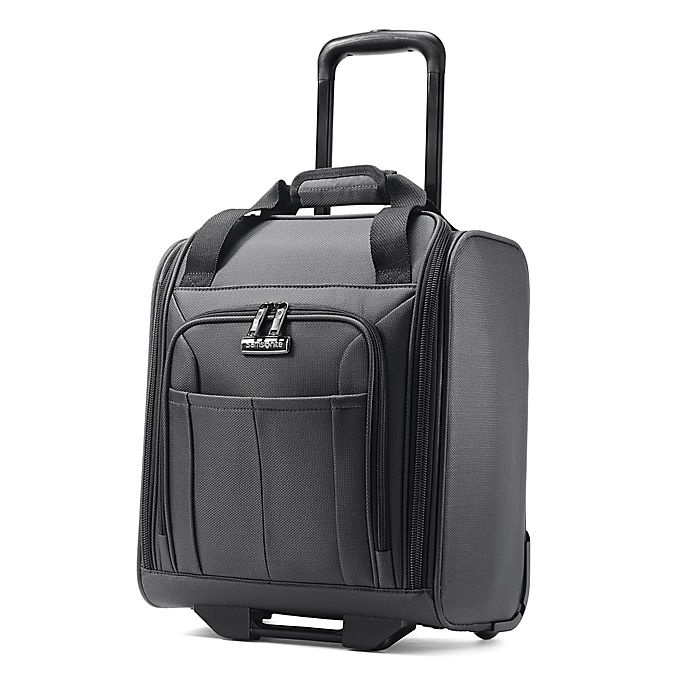 slide 1 of 2, Samsonite Signify Upright Underseat Luggage - Charcoal, 15 in