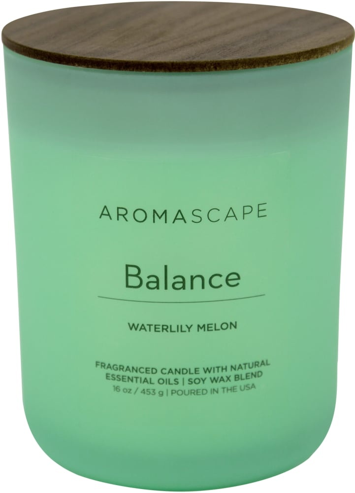 slide 1 of 1, Pacific Trade Aromascape Balance 2-Wick Jar Candle, 16 oz