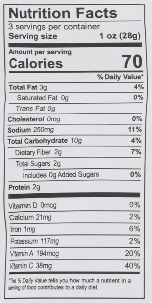 slide 9 of 11, Brad's Chips Cheddar Raw Organic, 3 oz