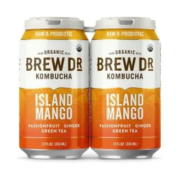 Brew Dr.. Island Mango 12 oz 4-Pack
