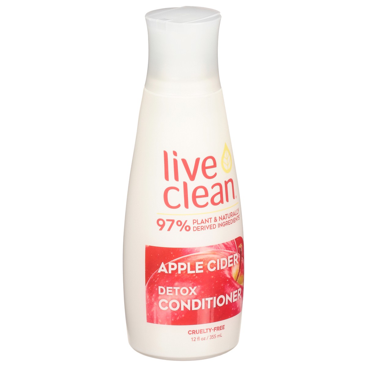 slide 9 of 10, Live Clean Apple Cider Detox Conditioner 12 fl oz, 12 fl oz