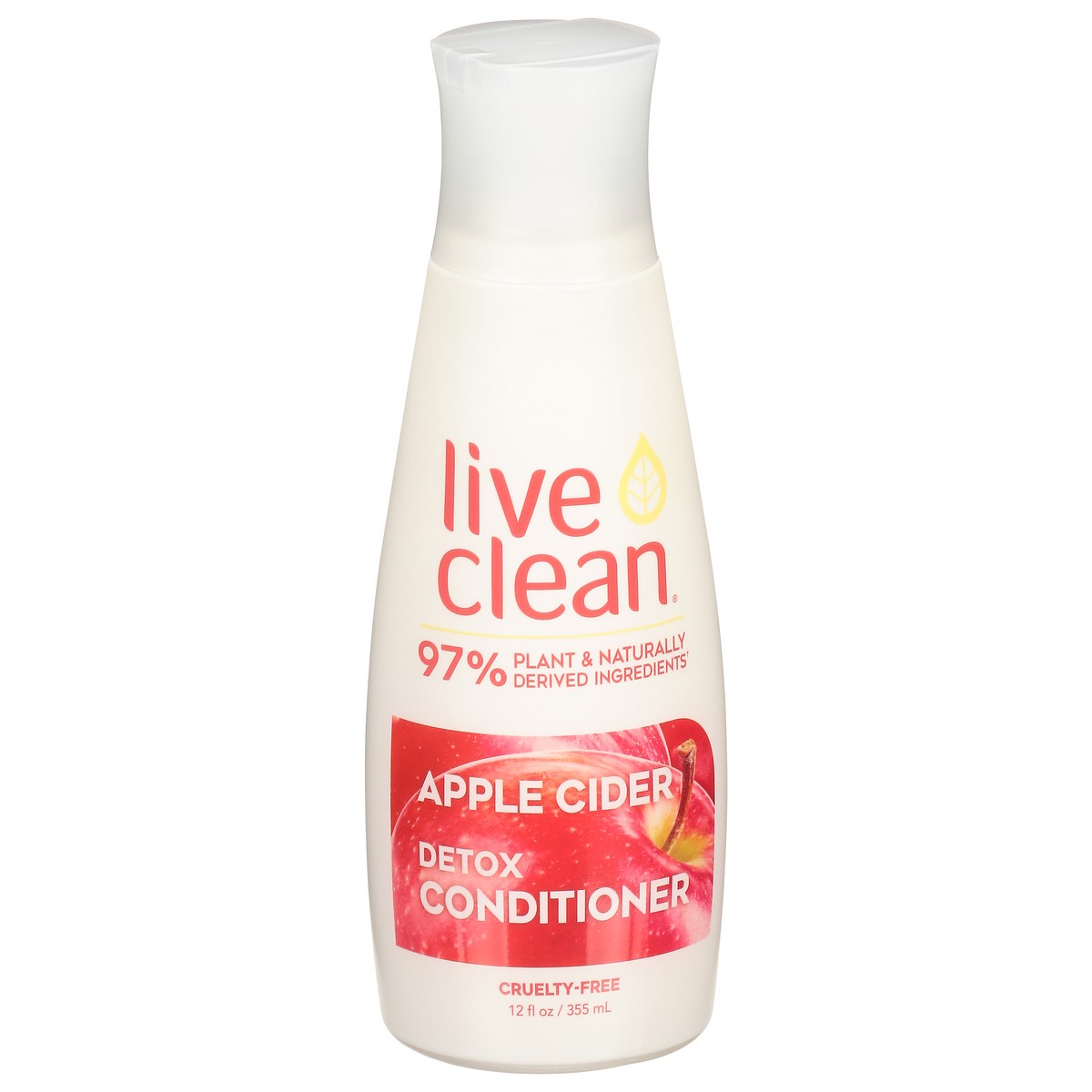 slide 1 of 10, Live Clean Apple Cider Detox Conditioner 12 fl oz, 12 fl oz