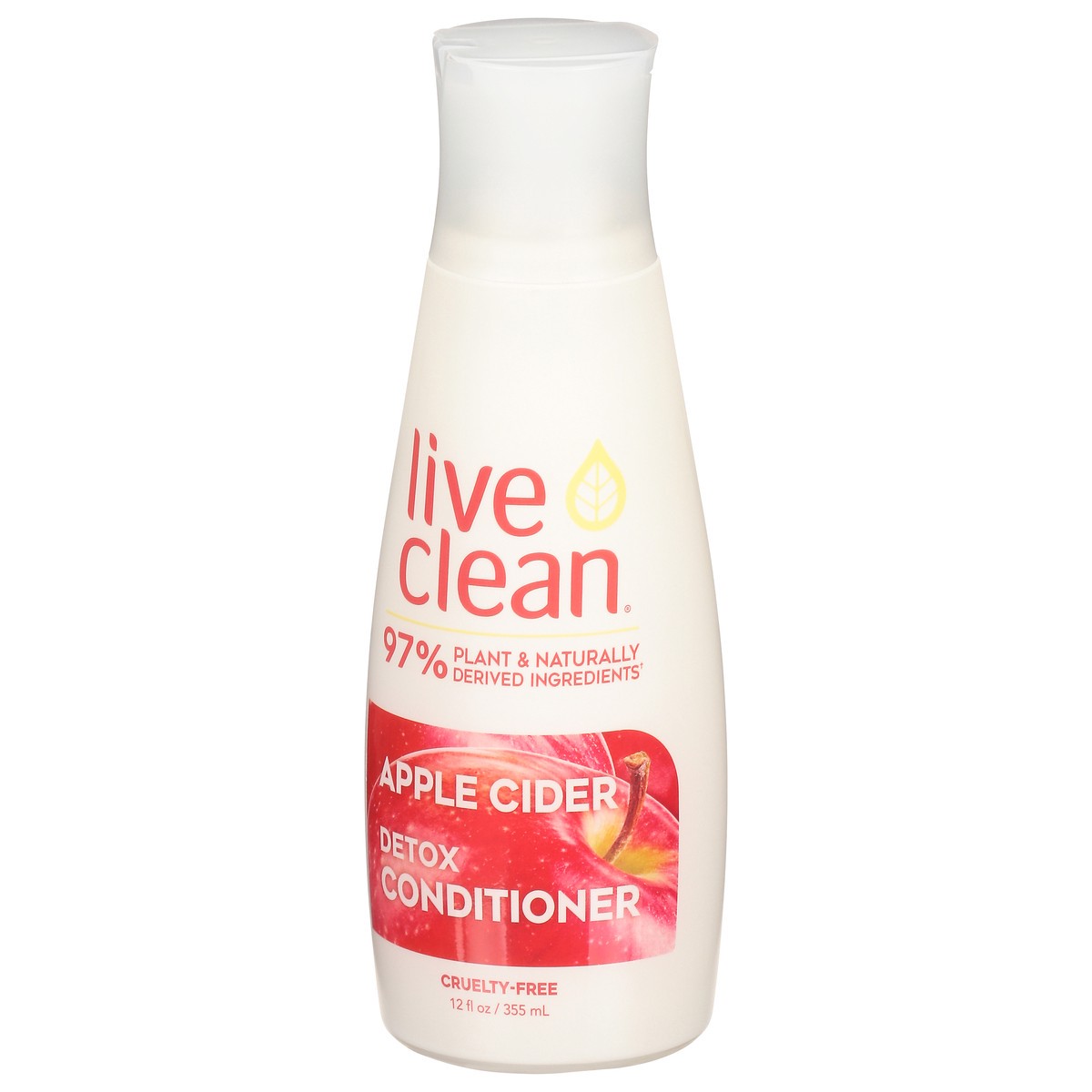 slide 2 of 10, Live Clean Apple Cider Detox Conditioner 12 fl oz, 12 fl oz