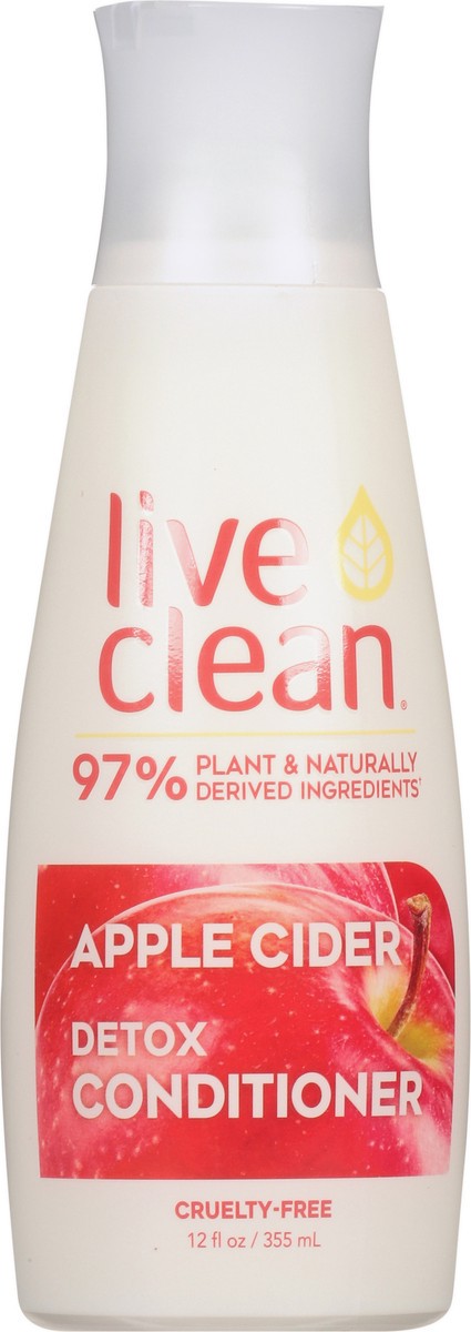 slide 6 of 10, Live Clean Apple Cider Detox Conditioner 12 fl oz, 12 fl oz