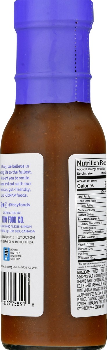 slide 9 of 13, Fody Korean BBQ Sauce & Marinade 8.5 oz, 8.5 oz