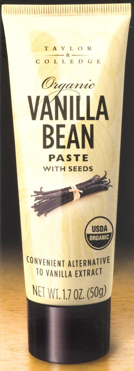 slide 1 of 11, Taylor & Colledge Organic with Seeds Vanilla Bean Paste 1.7 oz, 1.7 oz