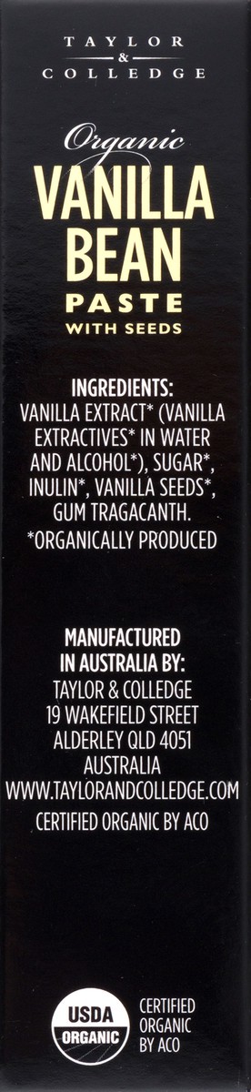 slide 3 of 11, Taylor & Colledge Organic with Seeds Vanilla Bean Paste 1.7 oz, 1.7 oz