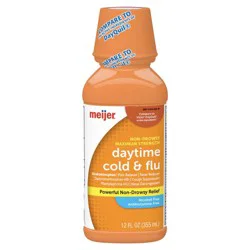 Meijer Daytime Cold & Flu, 12 Fl Oz