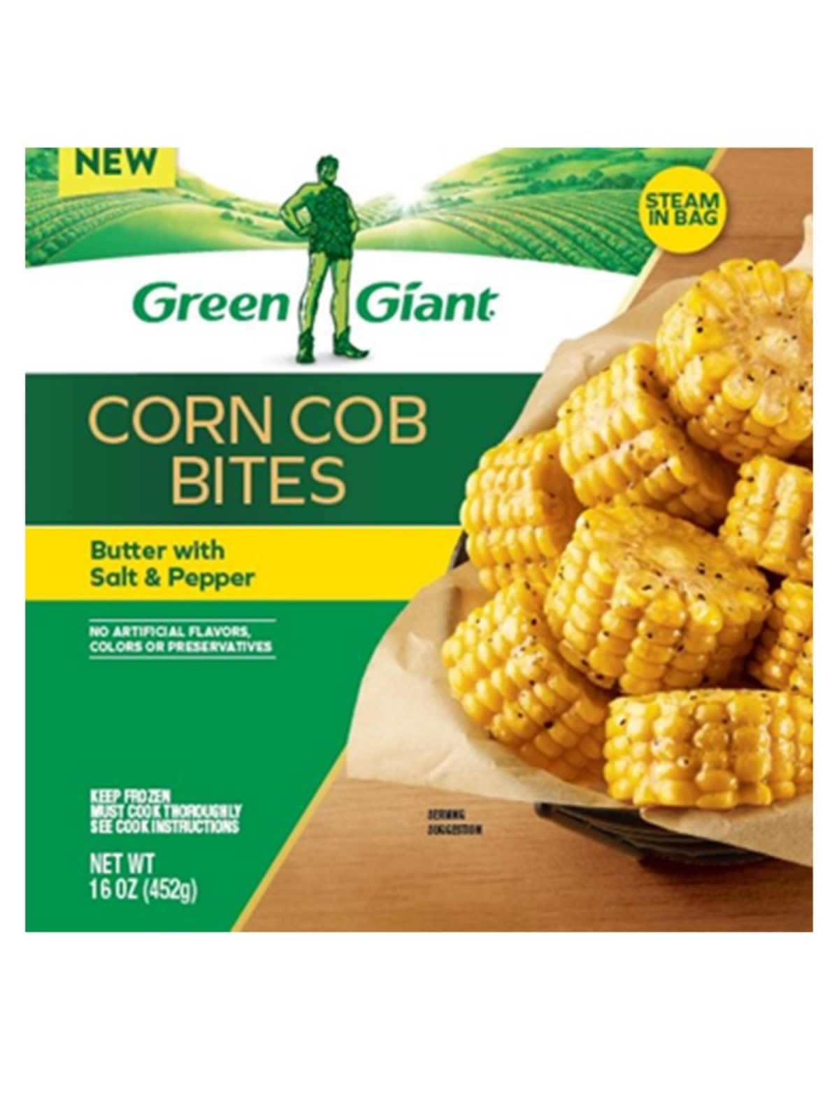 slide 1 of 5, Green Giant Corn Cob Bites Butter with Salt and Pepper 16 oz, 16 oz