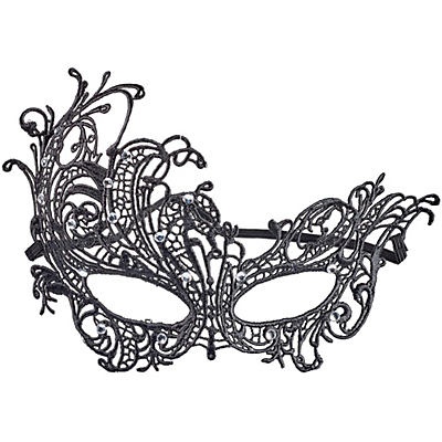 slide 1 of 1, Seasons Jeweled Masquerade Mask, 1 ct