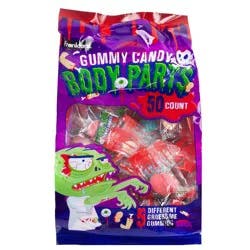 Frankford Halloween Gummy Body Parts 50Ct (Where Available)