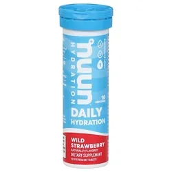 Nuun Hydration Nuun Daily Hydration Wild Strawberry - 10 ct