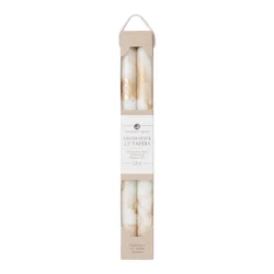 Northern Lights NL Decorative Tapers - White - 20 ct
