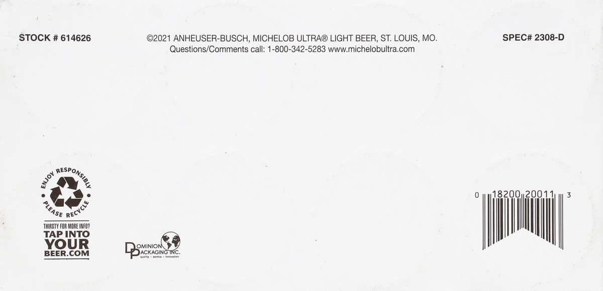 slide 6 of 9, Michelob Ultra Superior Light Beer 8 - 16 fl oz Bottles, 8 ct; 16 fl oz