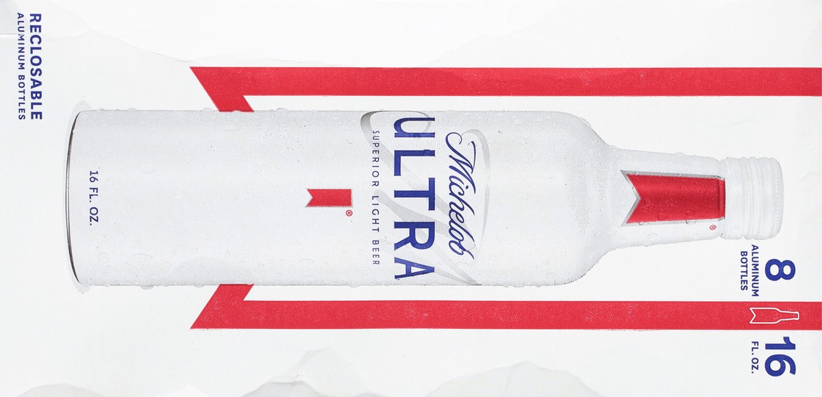 slide 5 of 9, Michelob Ultra Superior Light Beer 8 - 16 fl oz Bottles, 8 ct; 16 fl oz