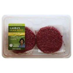 Laura's Lean All Natural 92%/8% Fat Ground Beef 16 oz