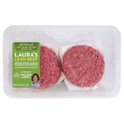 Laura's Lean Beef 92% Lean All Natural Ground Beef Patties