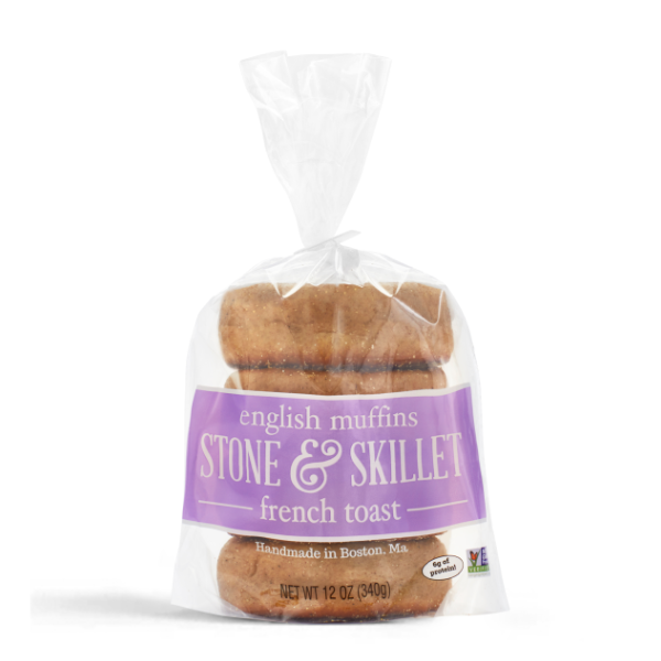 slide 1 of 1, Stone & Skillet French Toast English Muffins 12 oz, 12 oz