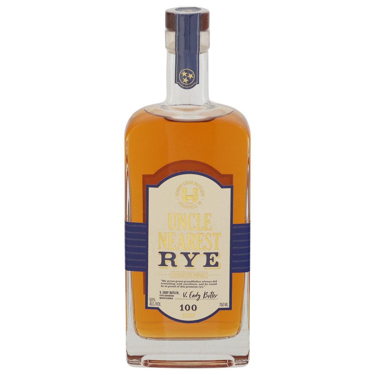 slide 1 of 1, OTHER-ALCOHOLIC BEVERAGES Straight Rye Whiskey, 750 ml