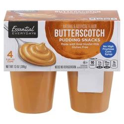 Essential Everyday Butterscotch Ready To Eat Pudding - 13 oz