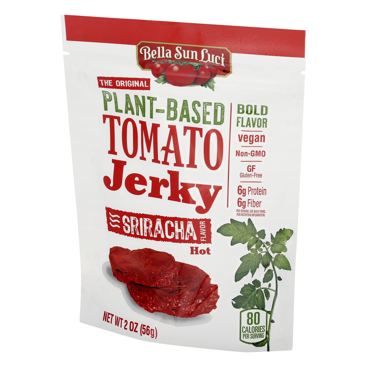 slide 3 of 9, Bella Sun Luci Sriracha Flavor Tomato Jerky 2 oz, 2 oz