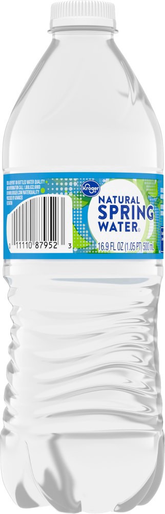 slide 4 of 4, Kroger Natural Spring Water - 16.9 fl oz, 16.9 fl oz