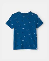 Carter's Boys Shark Tee - Navy Blue, XS