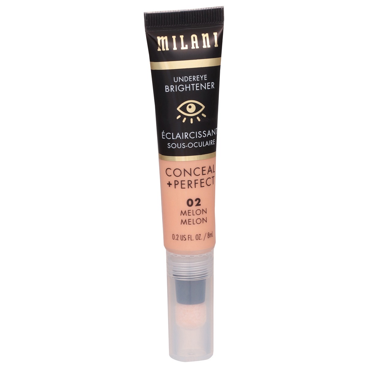 slide 4 of 9, Milani Conceal + Perfect Undereye Brightener Melon, 0.2 fl oz