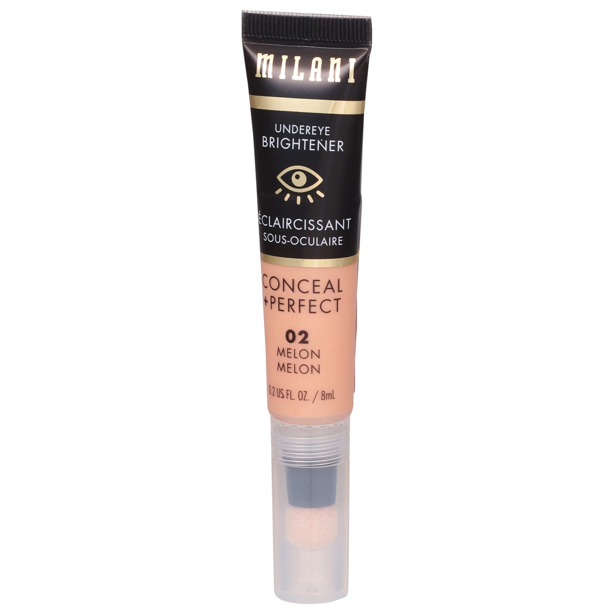 slide 7 of 9, Milani Conceal + Perfect Undereye Brightener Melon, 0.2 fl oz
