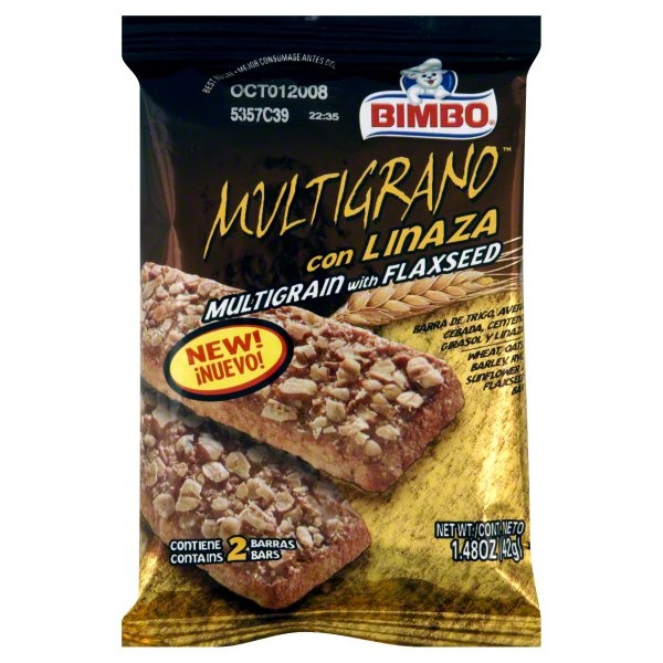 slide 1 of 1, Bimbo Multigrain With Sunflower Seeds, 1.13 oz