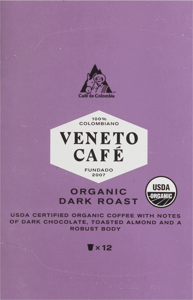 slide 8 of 13, Cafe de Colombia Veneto Cafe Dark Roast Coffee 12 - 0.4 oz Cups, 12 ct