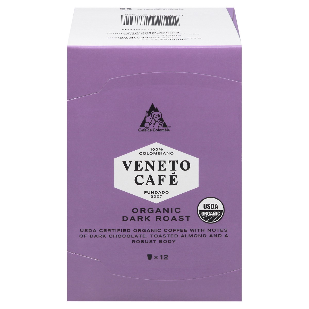slide 1 of 13, Cafe de Colombia Veneto Cafe Dark Roast Coffee 12 - 0.4 oz Cups, 12 ct