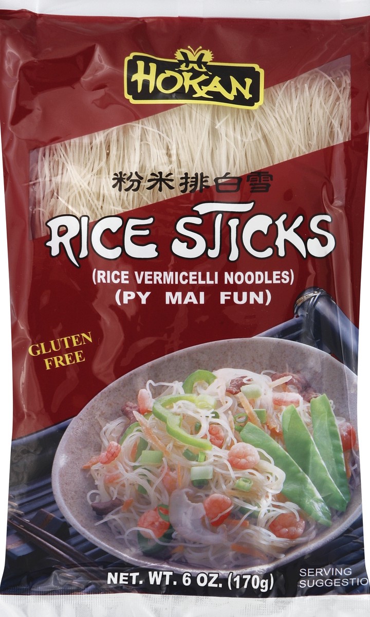 slide 5 of 5, Hokan Noodles Rice Stick, 1 ct